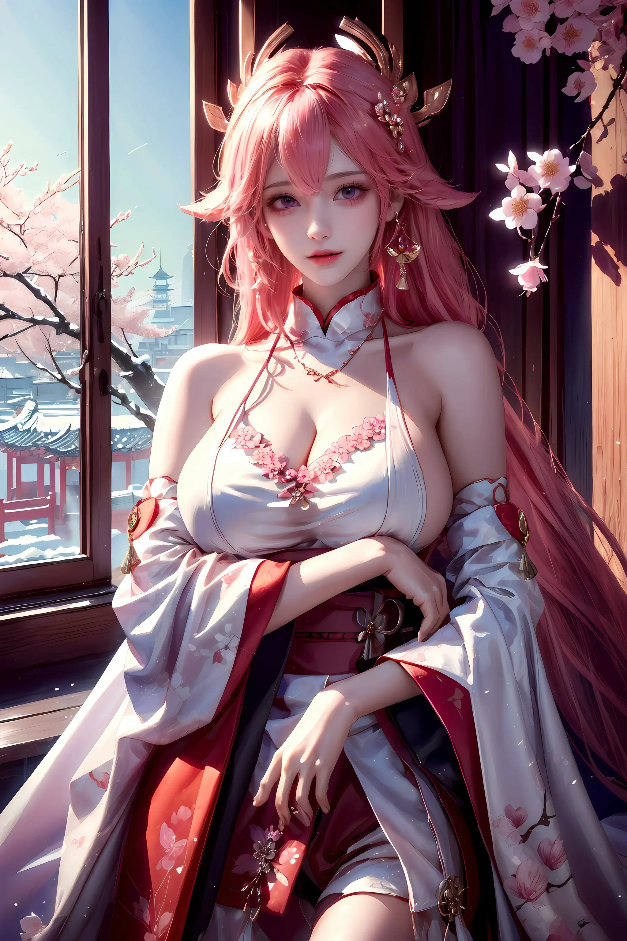 八重神子-原神-国漫精选壁纸
