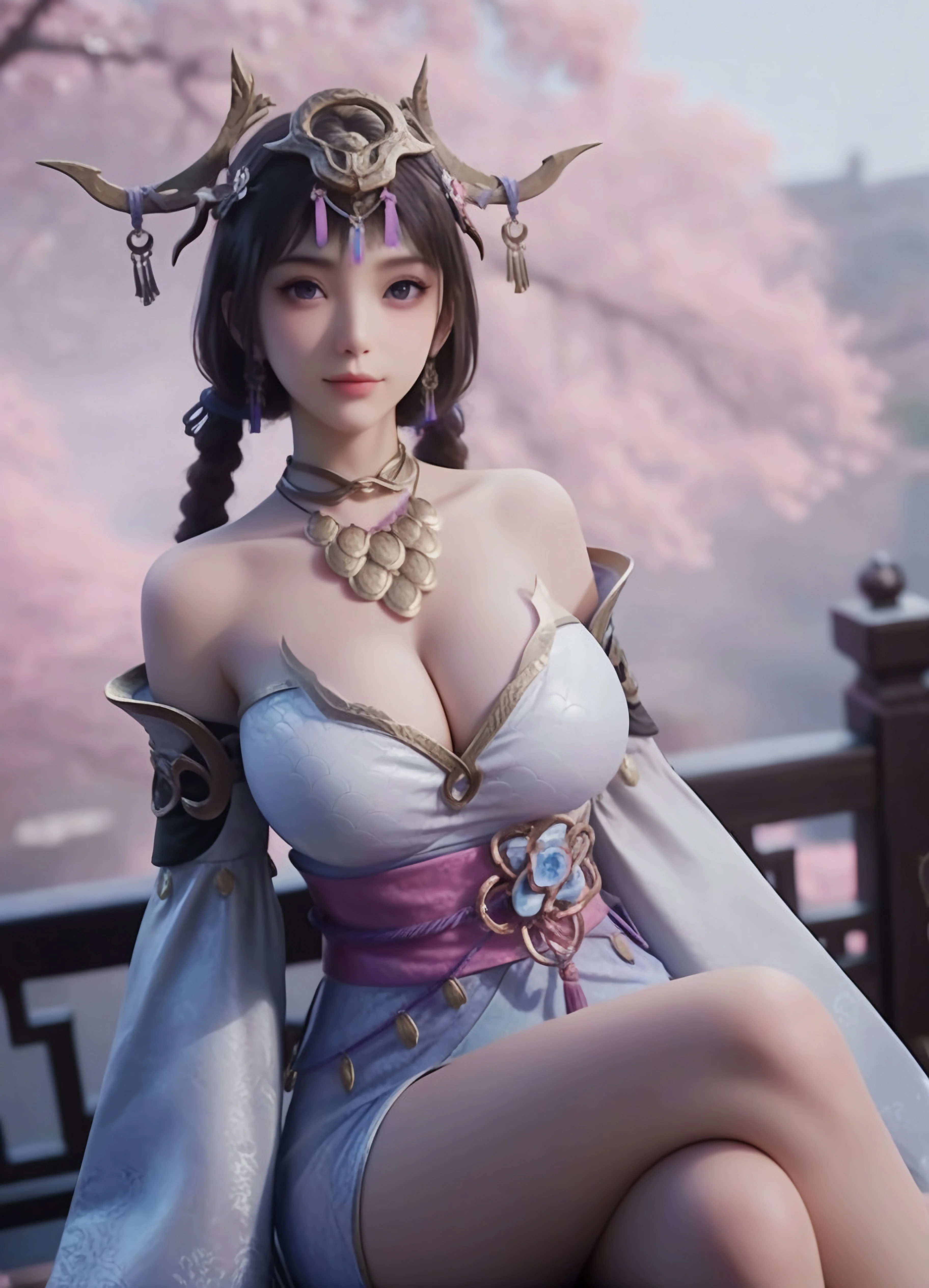 叶鳞-ai美女-国漫精选壁纸