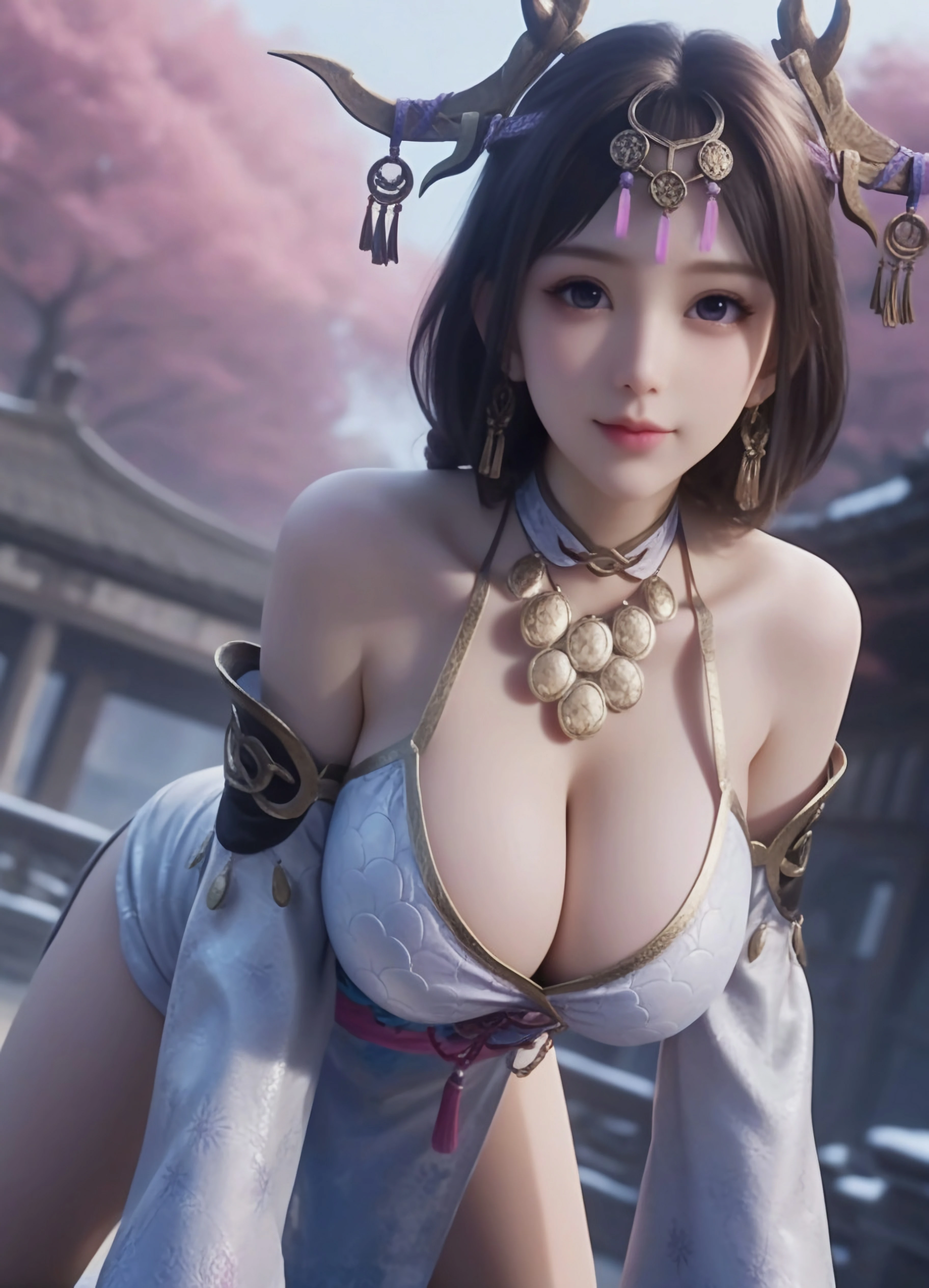 叶鳞-ai美女-国漫精选壁纸