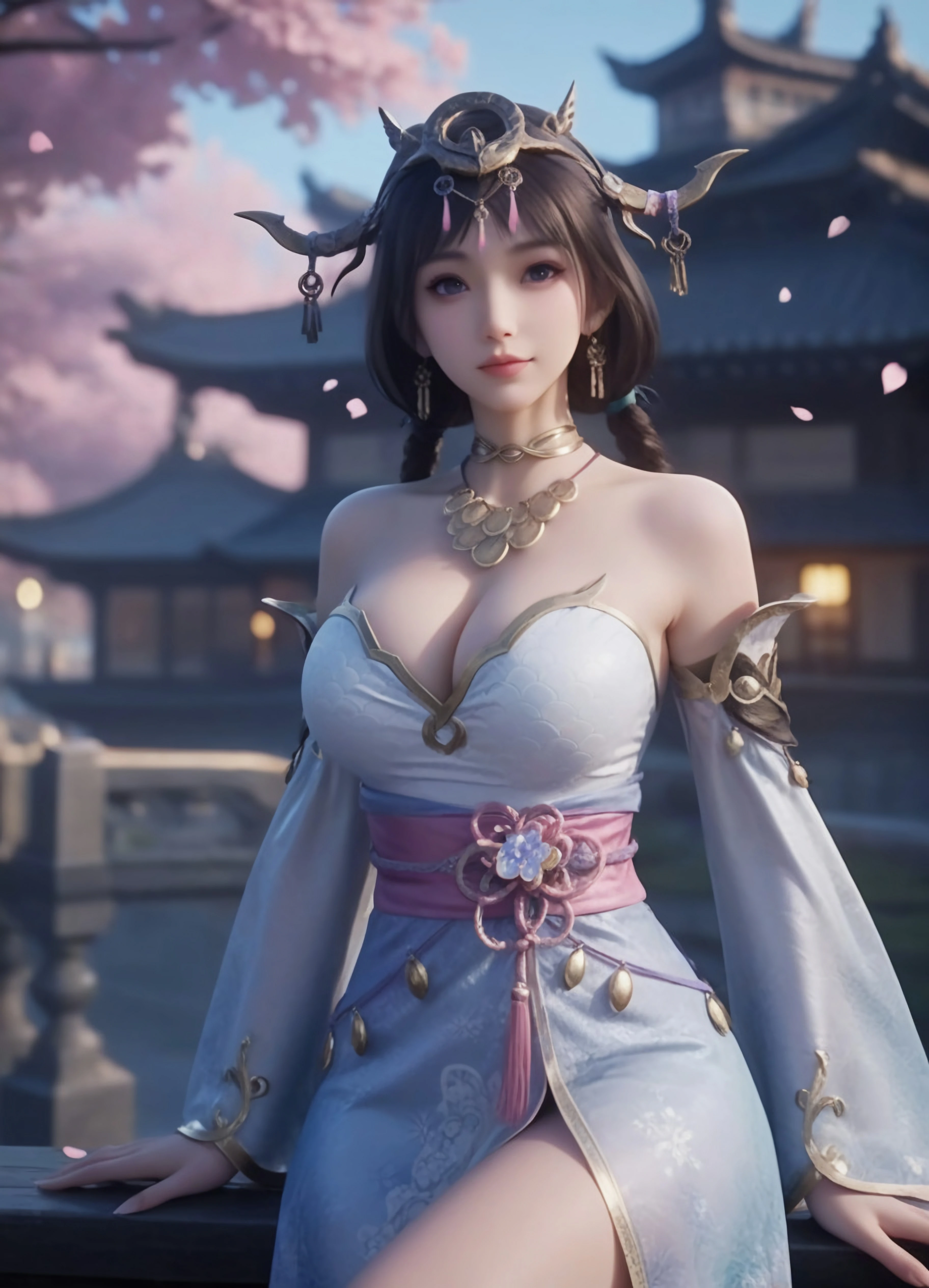 叶鳞-ai美女-国漫精选壁纸