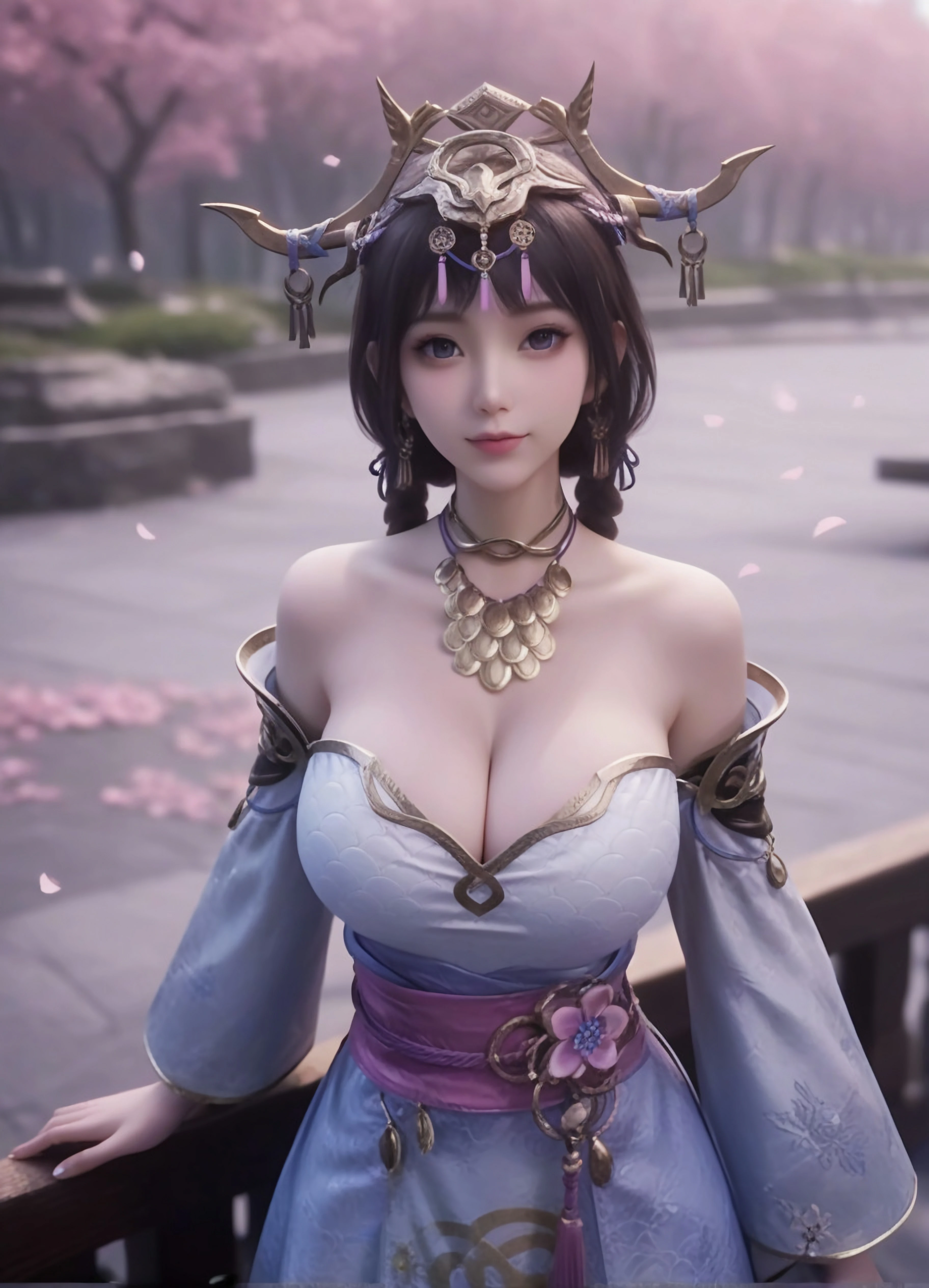 叶鳞-ai美女-国漫精选壁纸