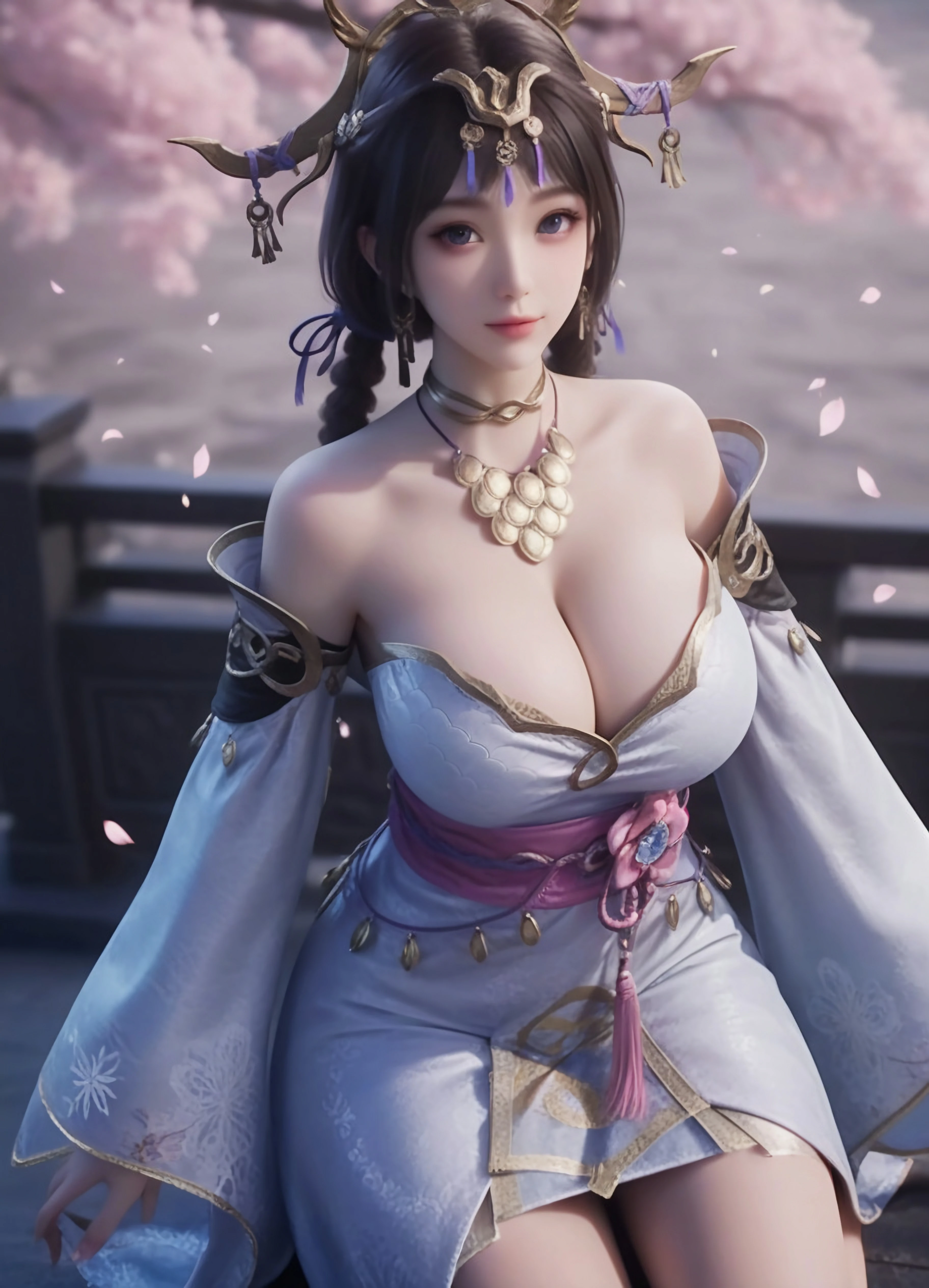 叶鳞-ai美女-国漫精选壁纸