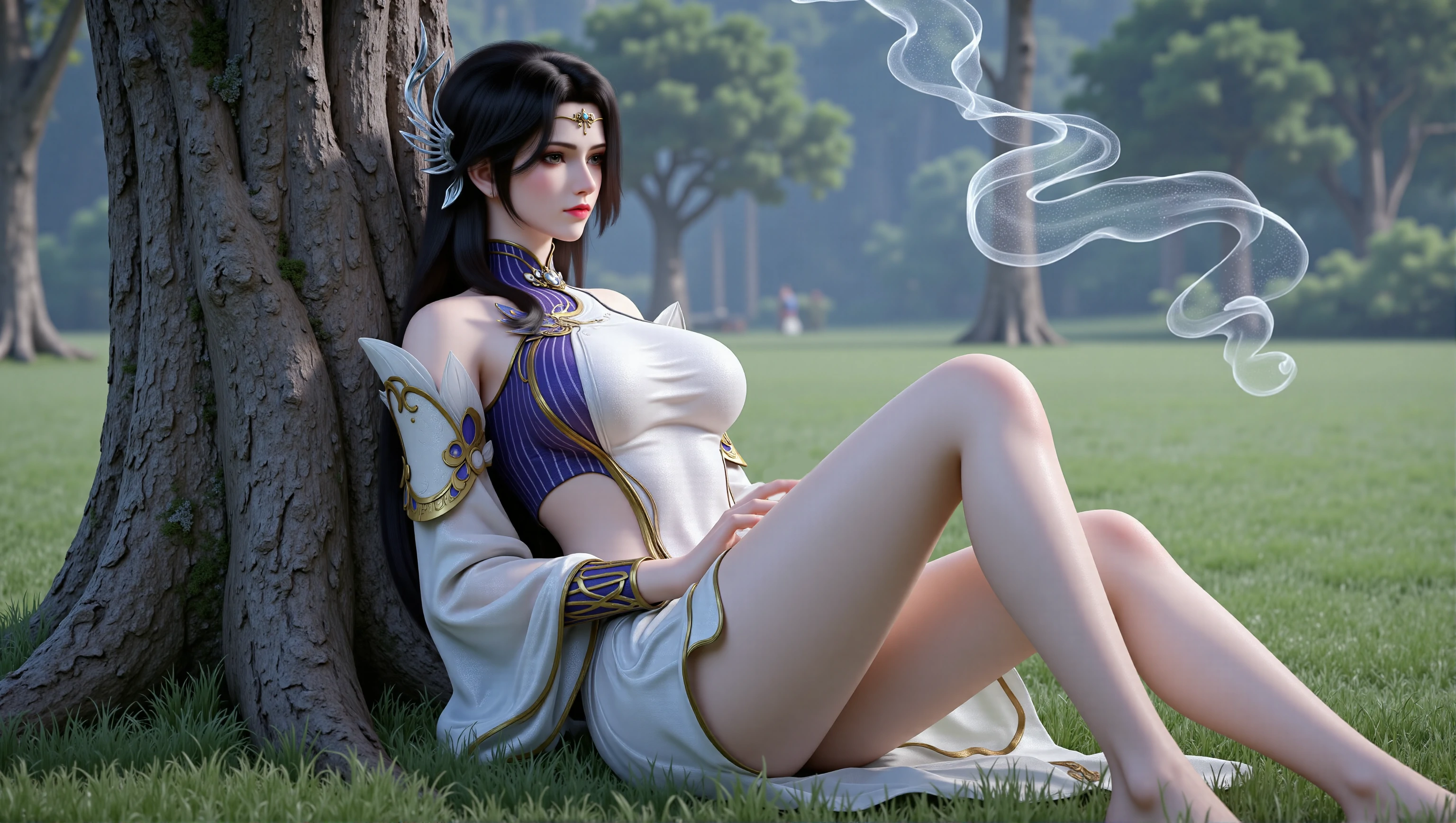 玄衣横屏-斗破苍穹-国漫精选壁纸