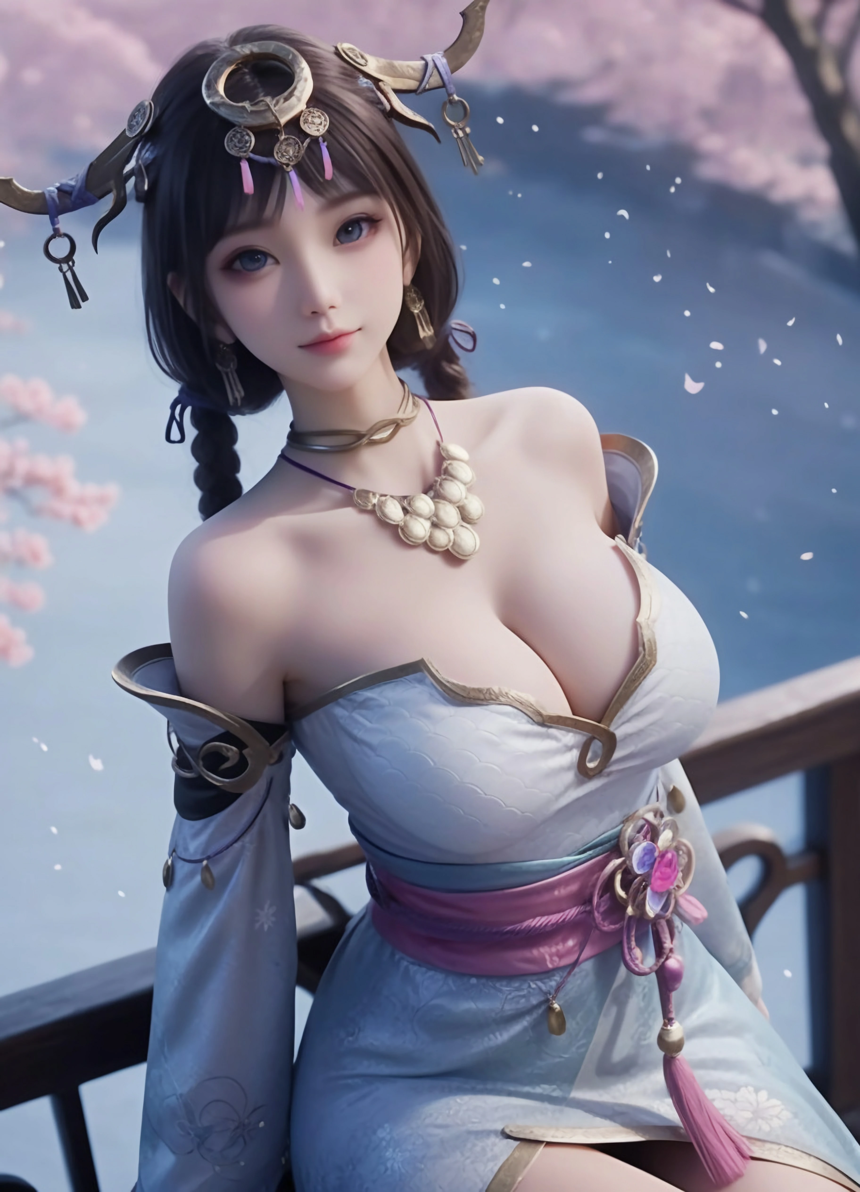 叶鳞-ai美女-国漫精选壁纸